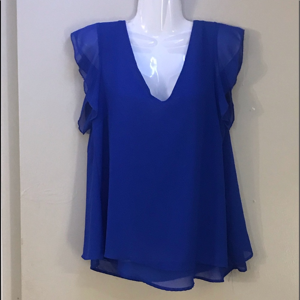 Alice and company size small royal blue blouse